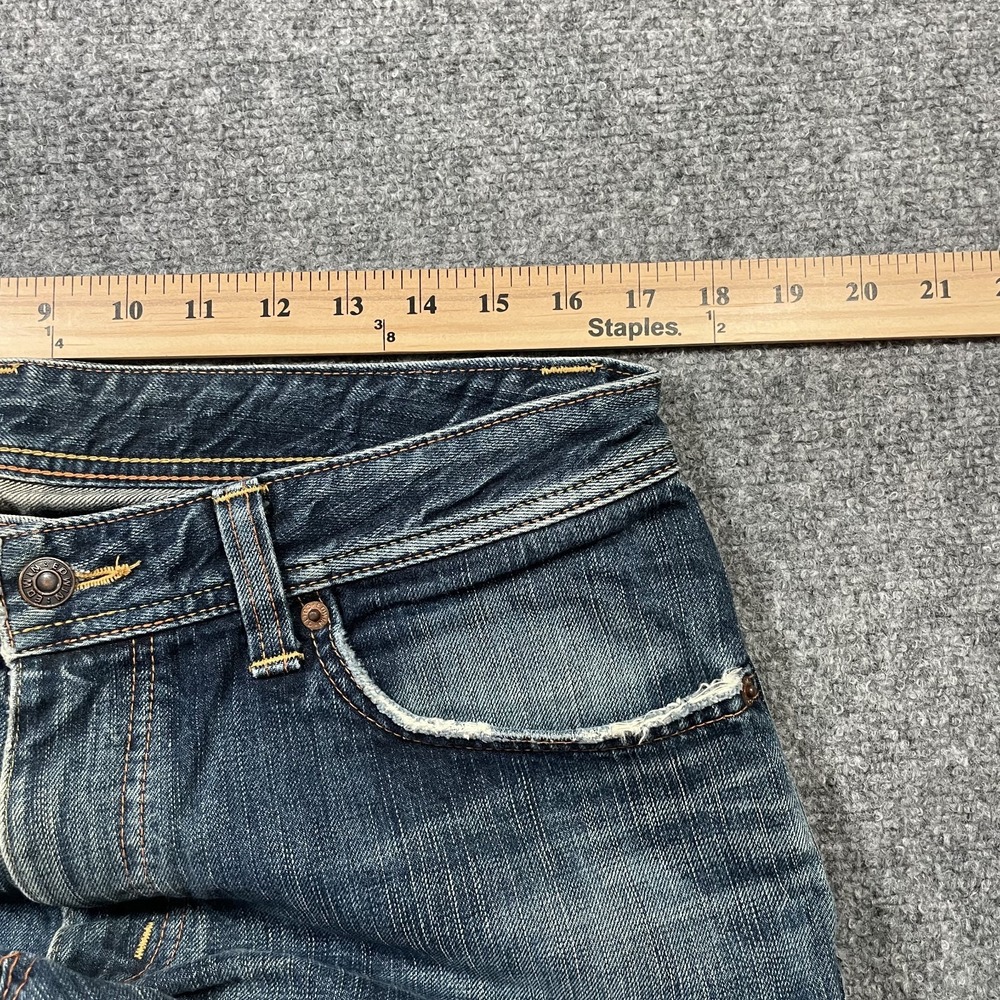 Edwin 511RV Rebel Vintage Jeans 34x33* Relaxed Fit Japanese Raw Denim Distressed - Picture 3 of 16